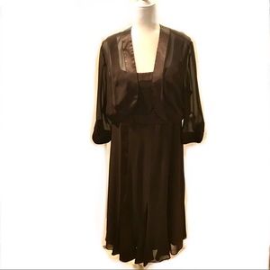 David’s Bridal Formal Dress & Shoulder Cover